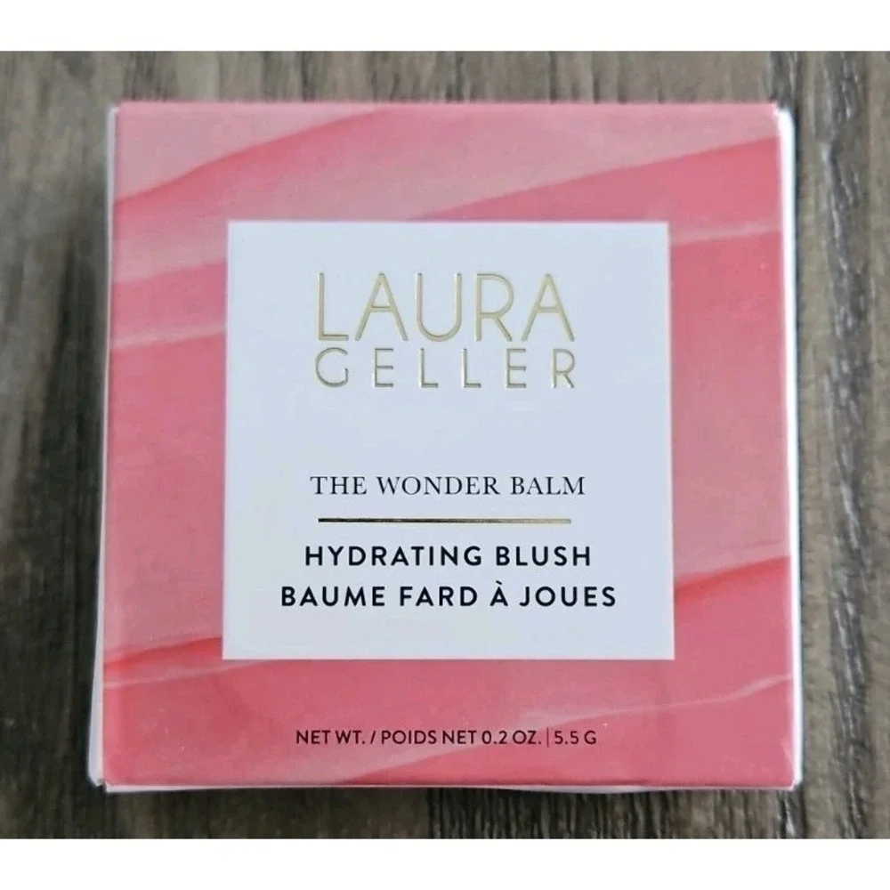 LAURA GELLER The Wonder Balm Hydrating Blush In Rosy Refresh .2 oz. New